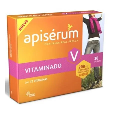 Apisérum Apiserum Vitamin 30 kapsler