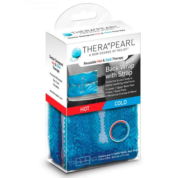 TheraPearl Back Wrap with Strap 43.2cm x 17.1cm