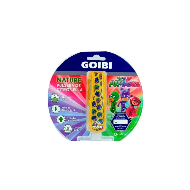 Goibi Citronella Anti-Mosquito Bracelet PJ Masks Yellow