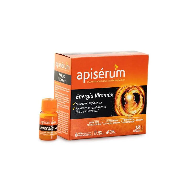 Apisérum Apiserum Energia Vitamax 18 ampuller