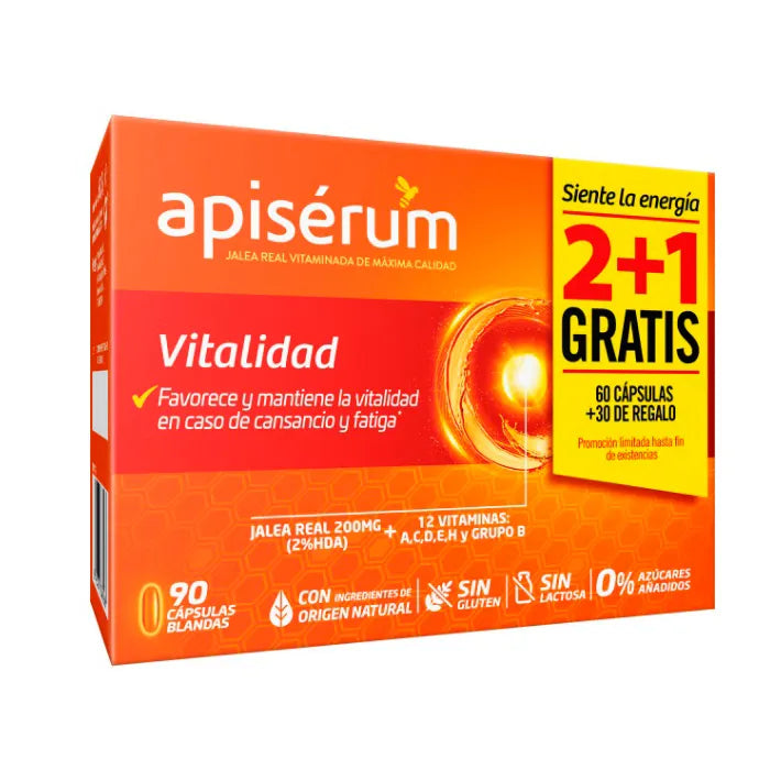 Apiserum Vitaminate 3 X 30 Capsule