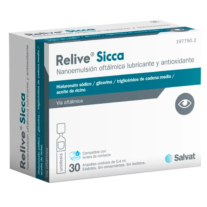 Relive Sicca 30 ampoules