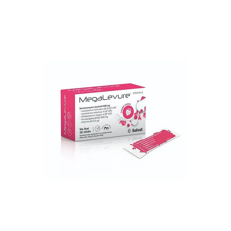 Megalevure 10 Sticks Strawberry Flavor