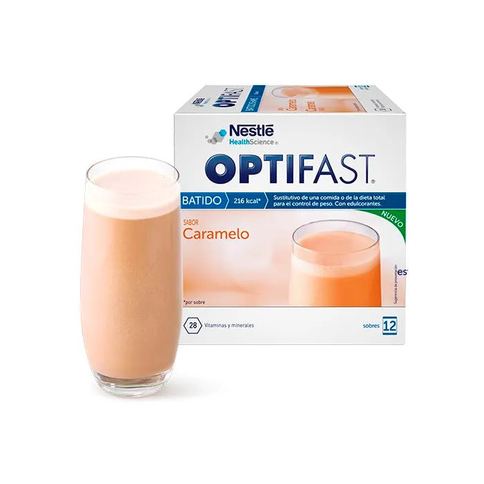 Optifast Frullato gusto caramello 12 bustine da 55g