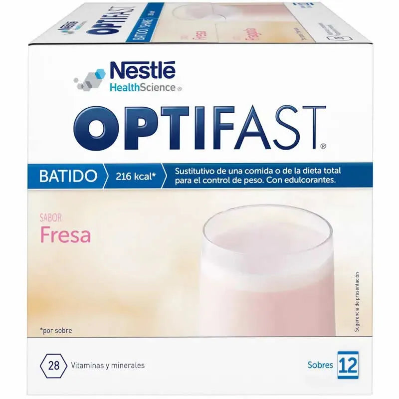 Optifast Smoothie alla fragola 12x55g