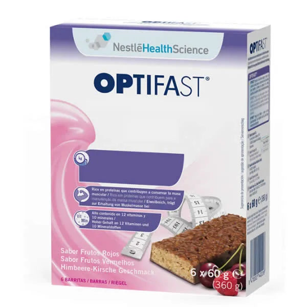 Optifast Gusto Frutti Rossi 6 Barrette
