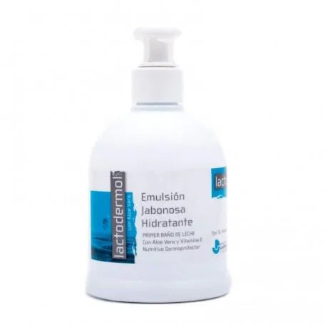Émulsion Lavante Hydratante Lactodermol pH5 à l'Aloe Vera 300ml Unipharma