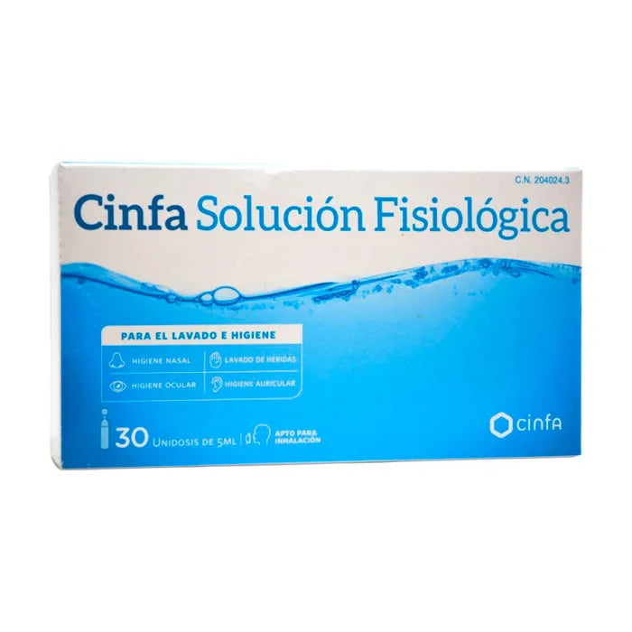 Cinfa Physiological Solution 20 units