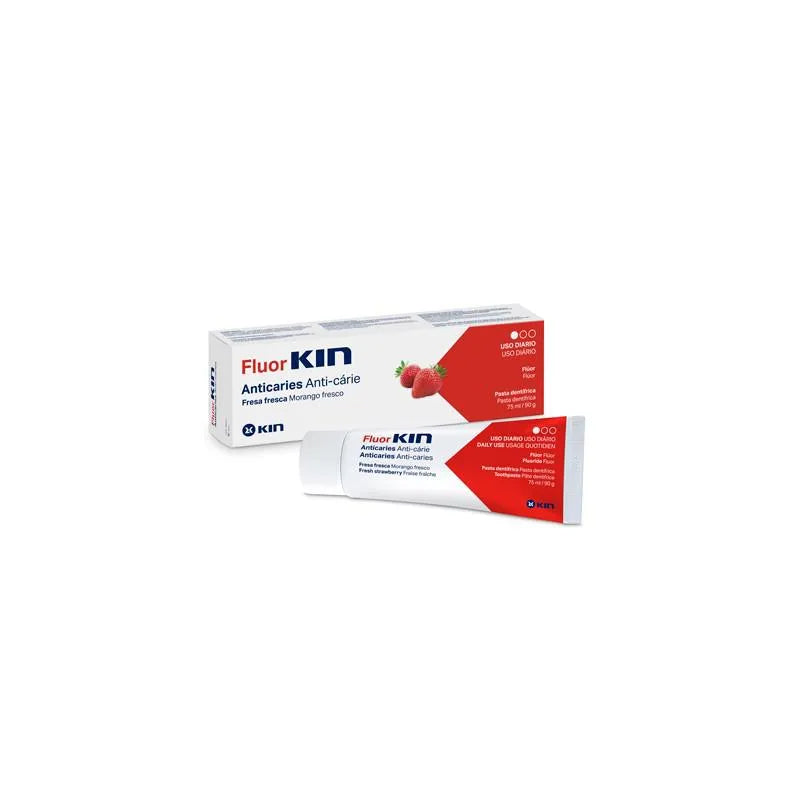 Fluorkin Anticaries Toothpaste Strawberry 75ml
