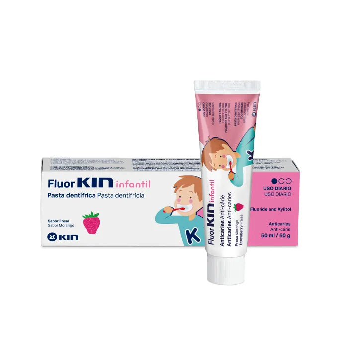 Fluorkin Strawberry Toothpaste for Kids 50ml