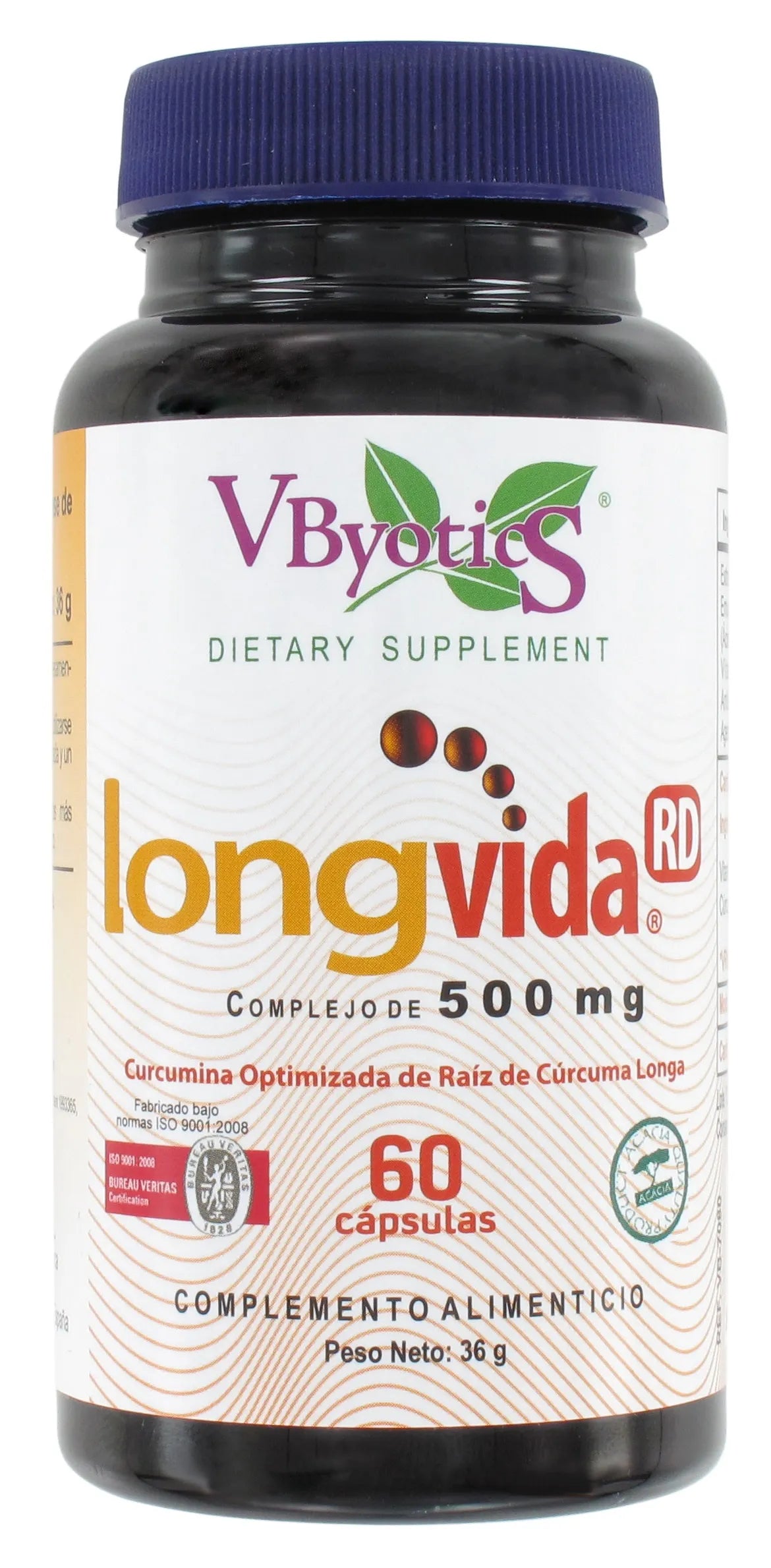 V.byotic Long Vida 60 kapsler