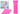 Pink swimming air mattress 183 x 76 cm Bestway 44013