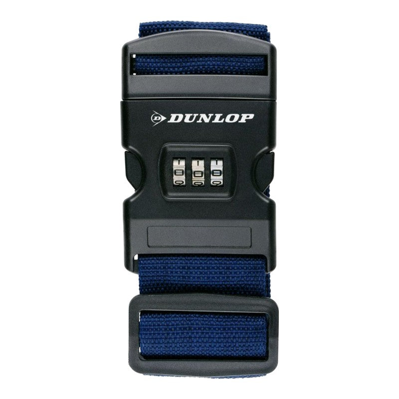 Dunlop - Luggage safety strap with lock 200x5 cm (Blue)