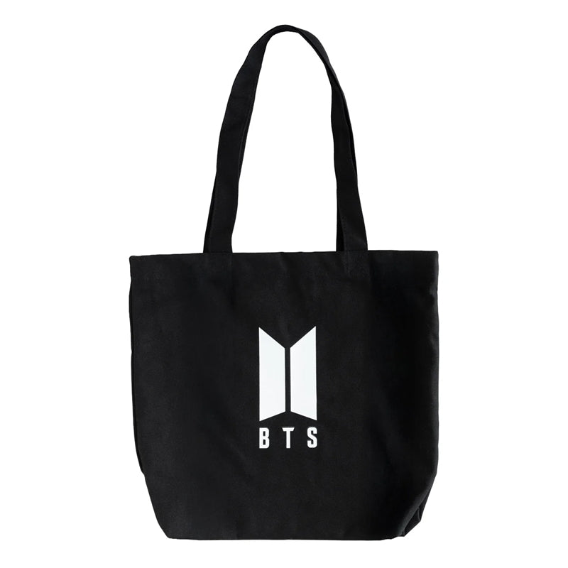 BTS - Printed fabric tote bag with shoulder strap 37.5 x 36 x 7 cm