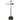 Punching stand, height-adjustable, reflex bar, target pad, speedball, fillable base, 80.5 x 48 x 163-205 cm