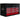 Toolbox, lockable, 3 drawers, steel housing, 60x26x34cm, red+black