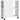 Printer Stand Printer Table with Adjustable Shelf, Wheels for Fax Scanner 60 x 30 x 65 cm White