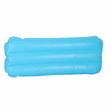 LUARO aufblasbare Schwimmmatratze, Sonnenliege mit Kissen, transparent – Produktabbildung 3