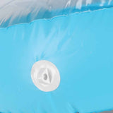 LUARO aufblasbare Schwimmmatratze, Sonnenliege mit Kissen, transparent – Produktabbildung 4