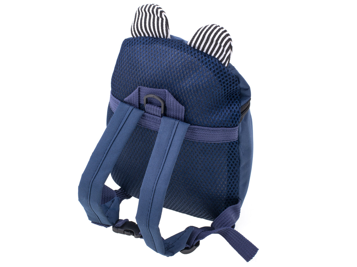 IKONKA Kindergarten Kinderrucksack Teddybär navy blau