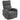 Relaxfauteuil Draaibare tv-fauteuil met warmte- en vibratiemassage, ligfunctie, schommelfunctie donkergrijs