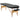 Massage table, foldable massage couch, height-adjustable massage bench for spa, salon, faux leather, wood, black