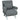 Convertible sleeper chair, upholstered armchair, converts into a guest bed, ergonomic, dark gray
