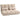 2-in-1 Floor Chair, Backrest, Adjustable, 102 x 73 x 60 cm, Beige